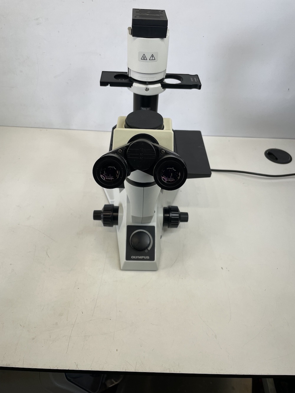 Olympus CKX41 Inverted Microscope (Trinocular), image 3