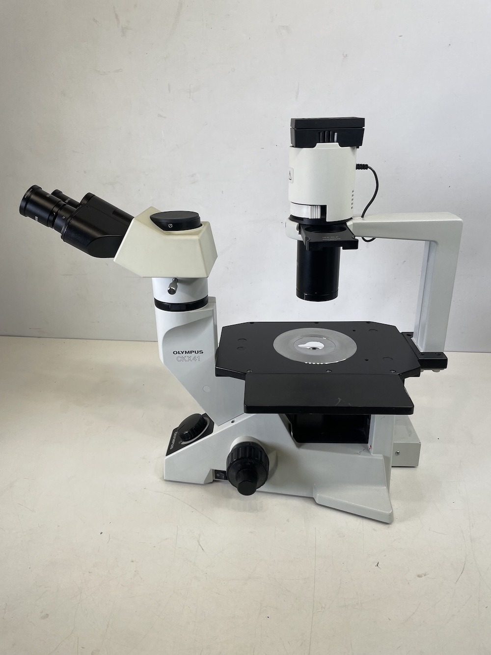 Olympus CKX41 Inverted Microscope (Trinocular), image 4