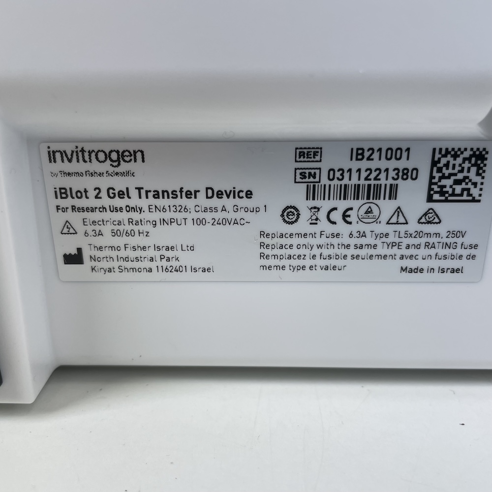 Invitrogen iBlot 2 Gel Transfer Device 15217995 IB21001, image 2