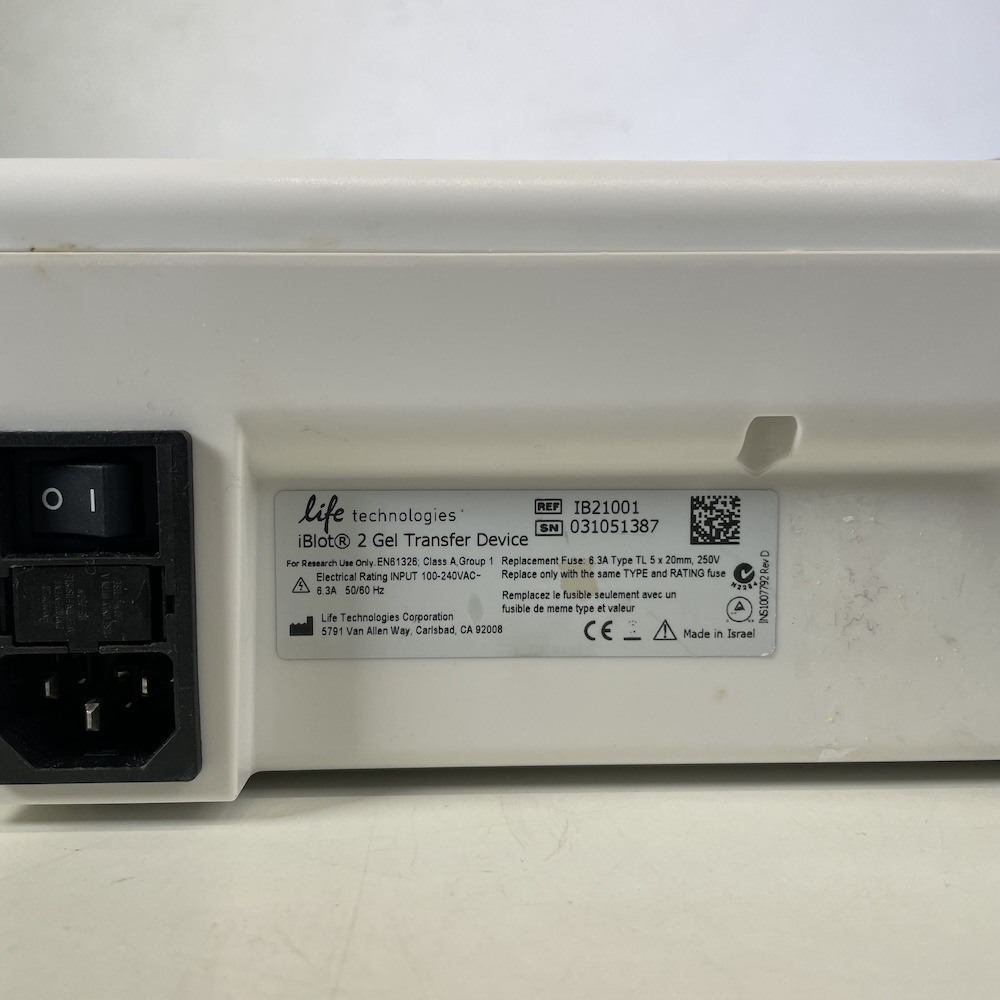 Invitrogen iBlot 2 Gel Transfer Device 15217995 IB21001, image 3