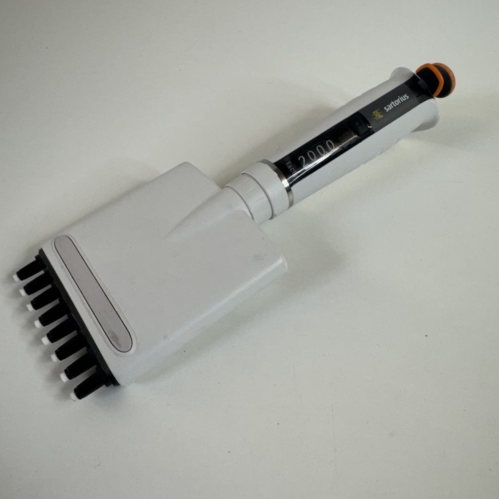 Sartorius Tacta Pipette 8 Channel 30 to 300µl Biohit LH729140