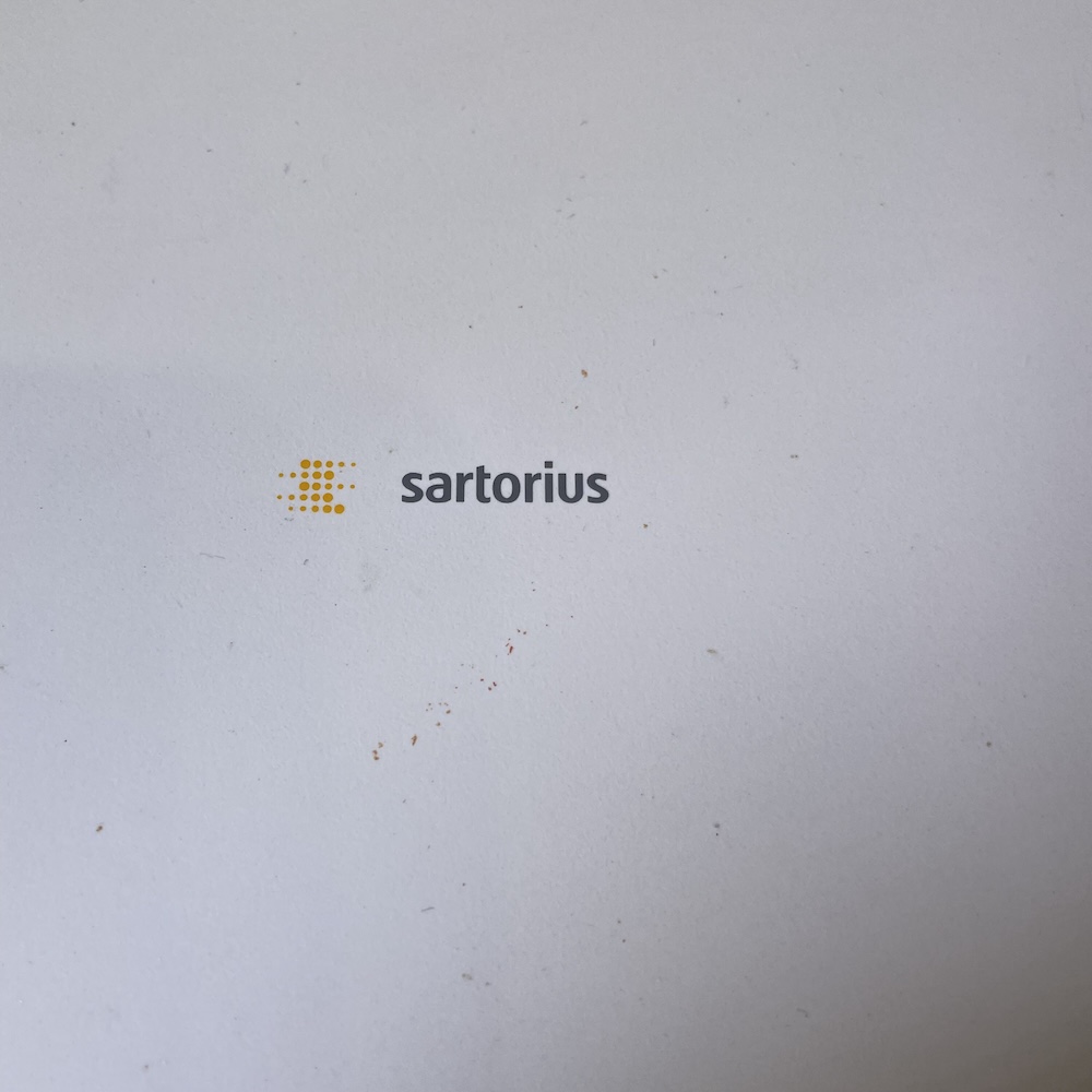 Sartorius Cubis MSA3.6P-000-DM Microbalance (3.6 g x 0.001 mg)