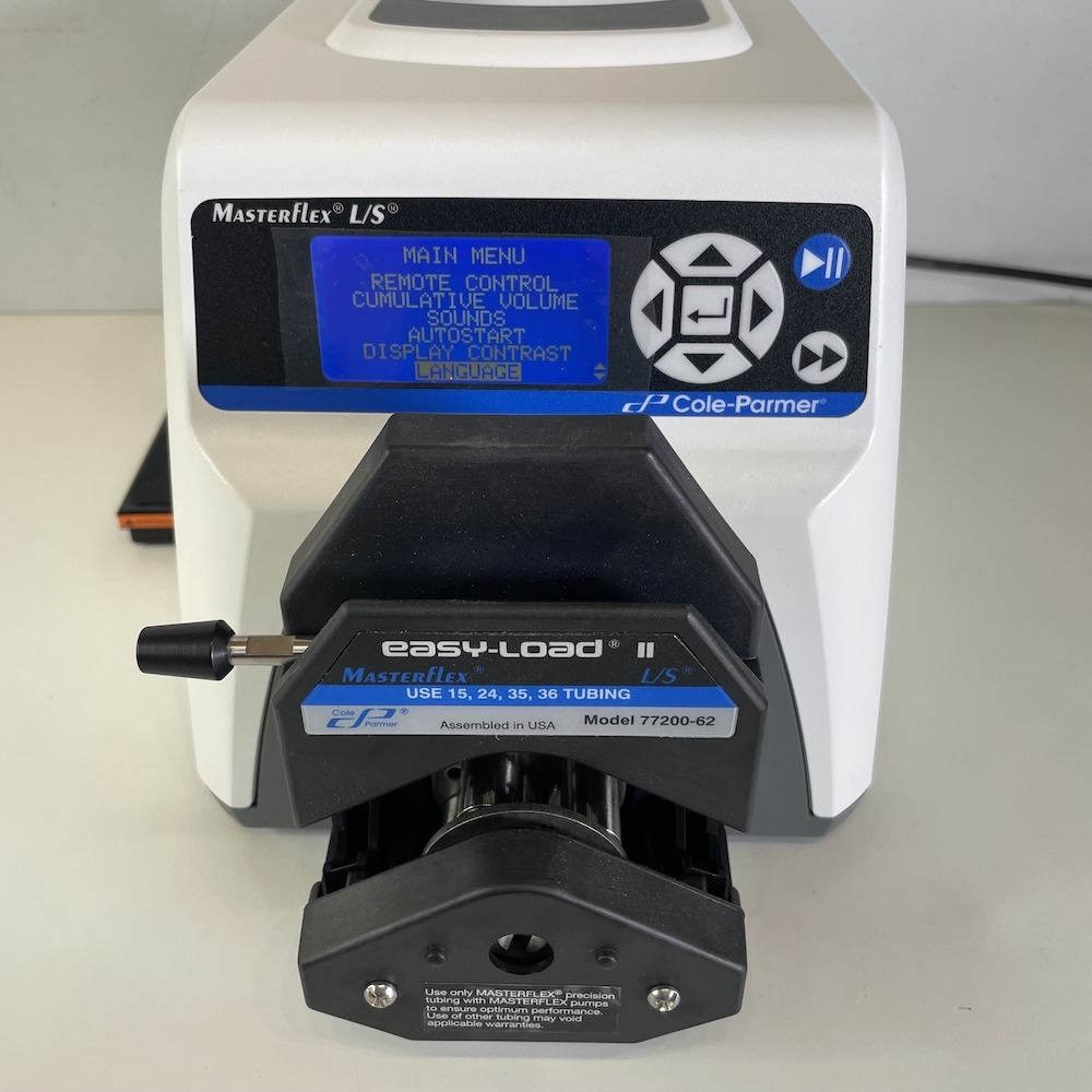 Masterflex L/S Digital Drive 0.001 to 566 mL/min 0.1 to 600 RPM 07522-20 + 77200-60 Head, image 3