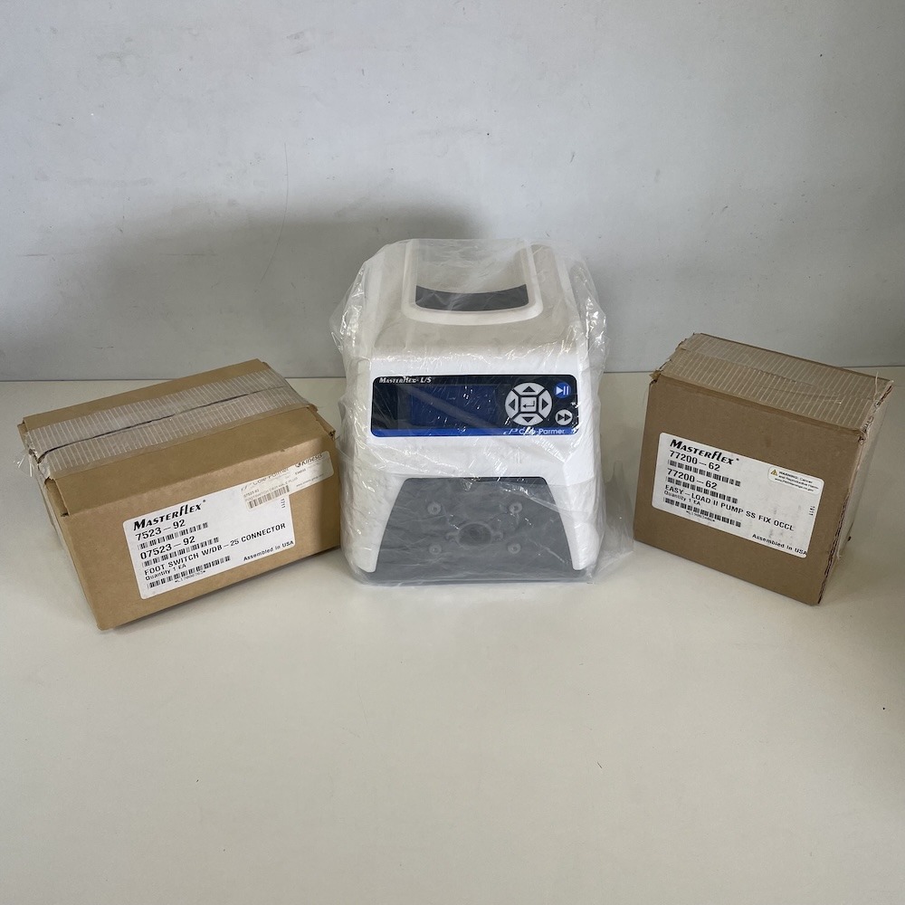 Masterflex L/S Digital Drive 0.001 to 566 mL/min 0.1 to 600 RPM 07522-20 + 77200-60 Head, image 8