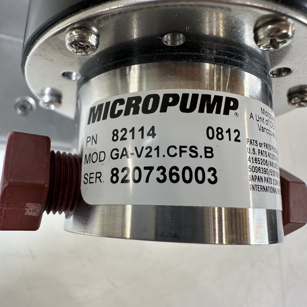 Ismatec REGLO-Z Pump Drive ISM895E + GA-V21.CFS.B Micro Pump Head, image 2
