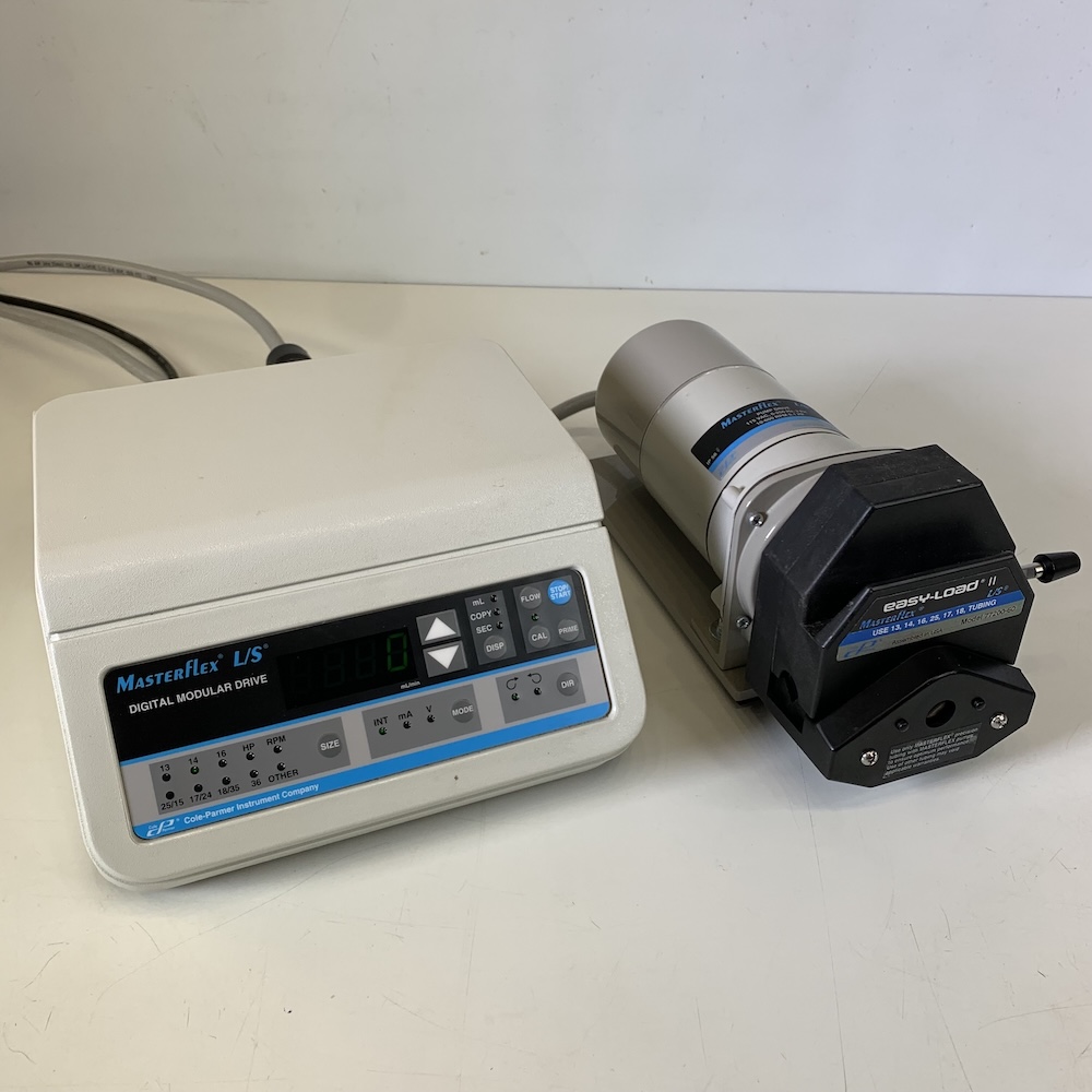 Masterflex Modular Digital Dispensing Pump Drive 77301-21 & 77301-22 Benchtop Controller & Head 77200-60, image 4