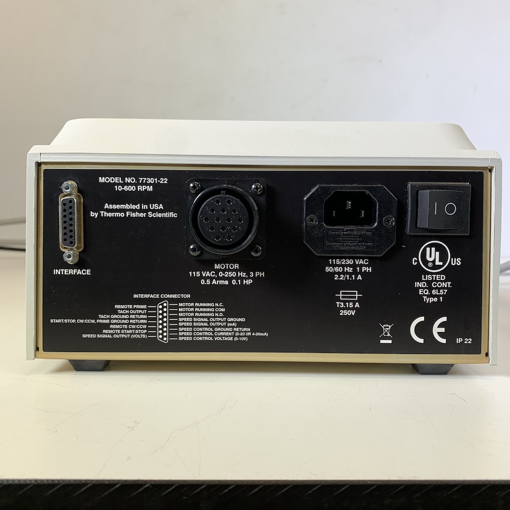 Masterflex Modular Digital Dispensing Pump Drive 77301-21 & 77301-22 Benchtop Controller & Head 77200-60, image 8