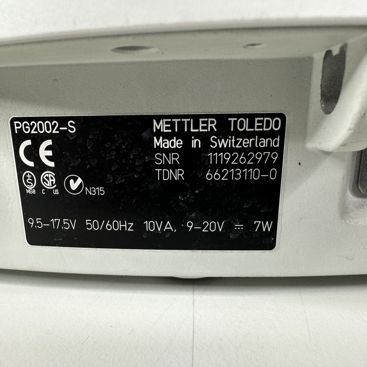 Mettler Toledo PG2002-S Top Pan Balance 2100 x 0.01g, image 6