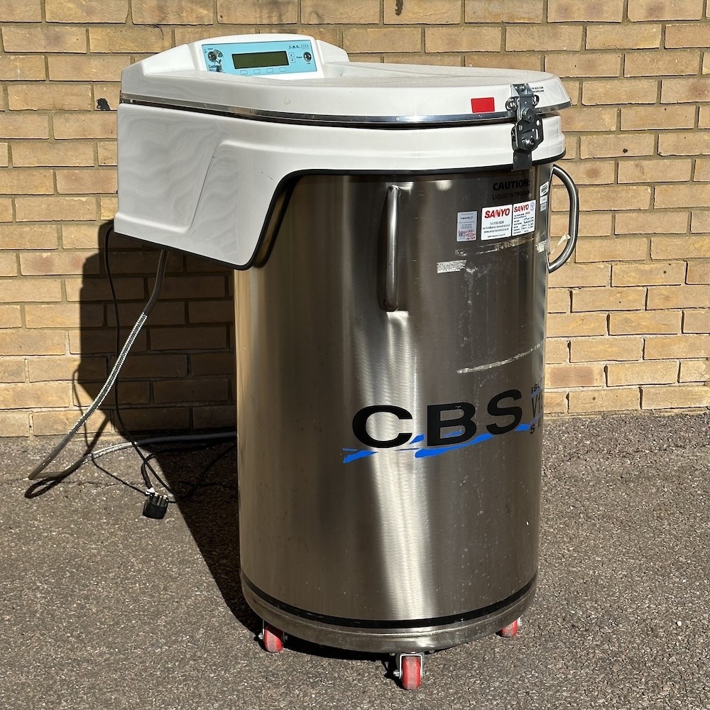 Custom BioGenic Systems V-1500AB Isothermal Liquid Nitrogen Freezer (30 L)