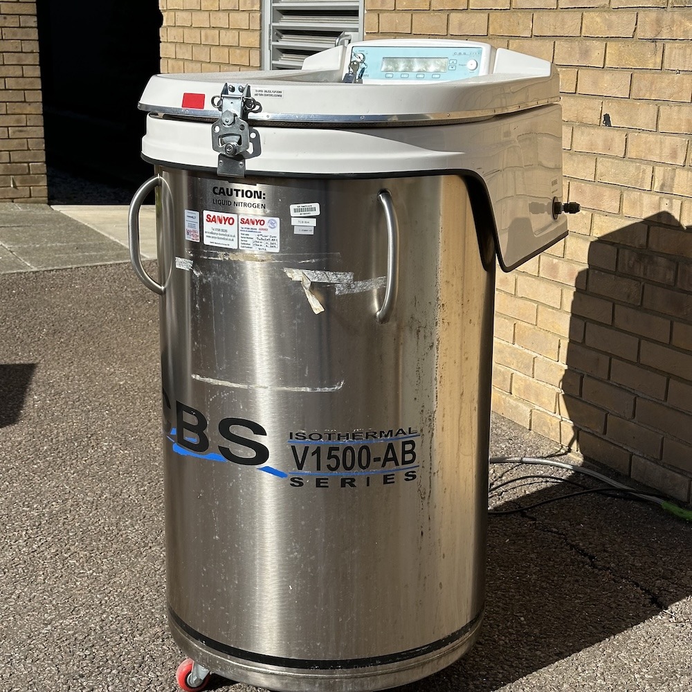 Custom BioGenic Systems V-1500AB Isothermal Liquid Nitrogen Freezer (30 L), image 2