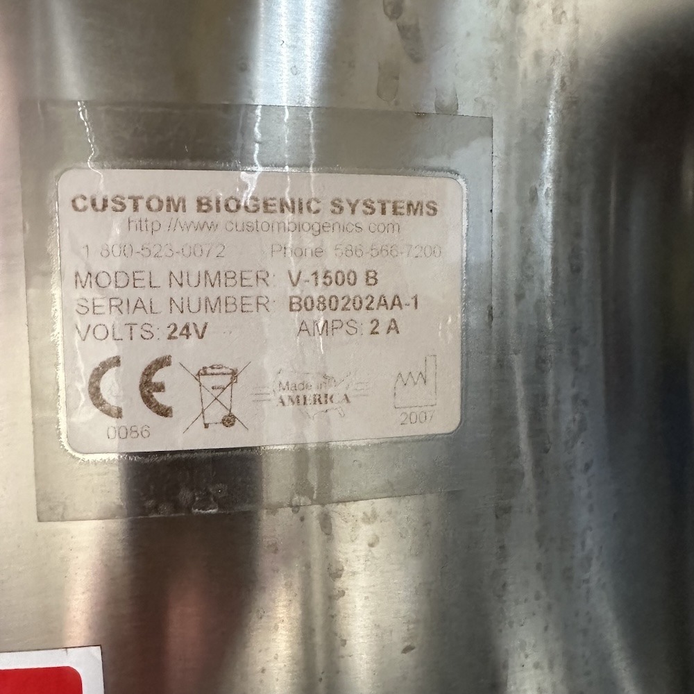 Custom BioGenic Systems V-1500AB Isothermal Liquid Nitrogen Freezer (30 L), image 7