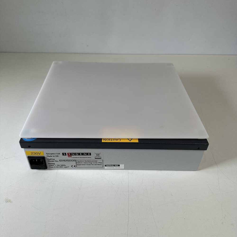Syngene Gel Vue Transilluminator Dual Wavelength GV4LM25X30 Gel Doc