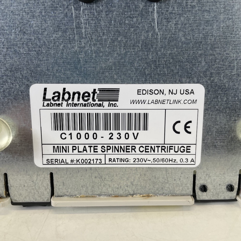 Labnet MPS 1000 PCR Mini Plate Spinner Centrifuge C1000, image 4