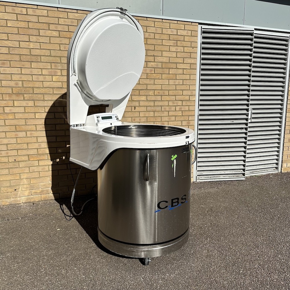 Custom BioGenic Systems V-3000AB Isothermal Liquid Nitrogen Freezer (70 L), image 4