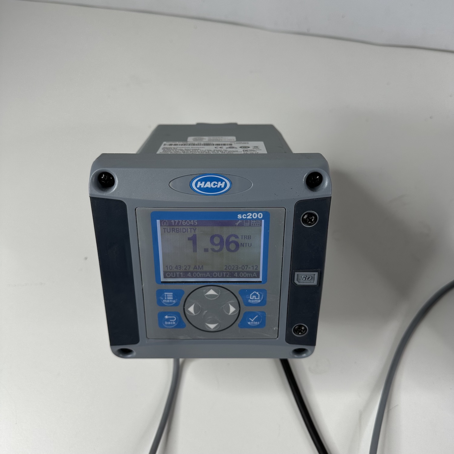 HACH TU5300sc Online Laser Turbidimeter & SC200 Controller LXG445.99.10112, image 8