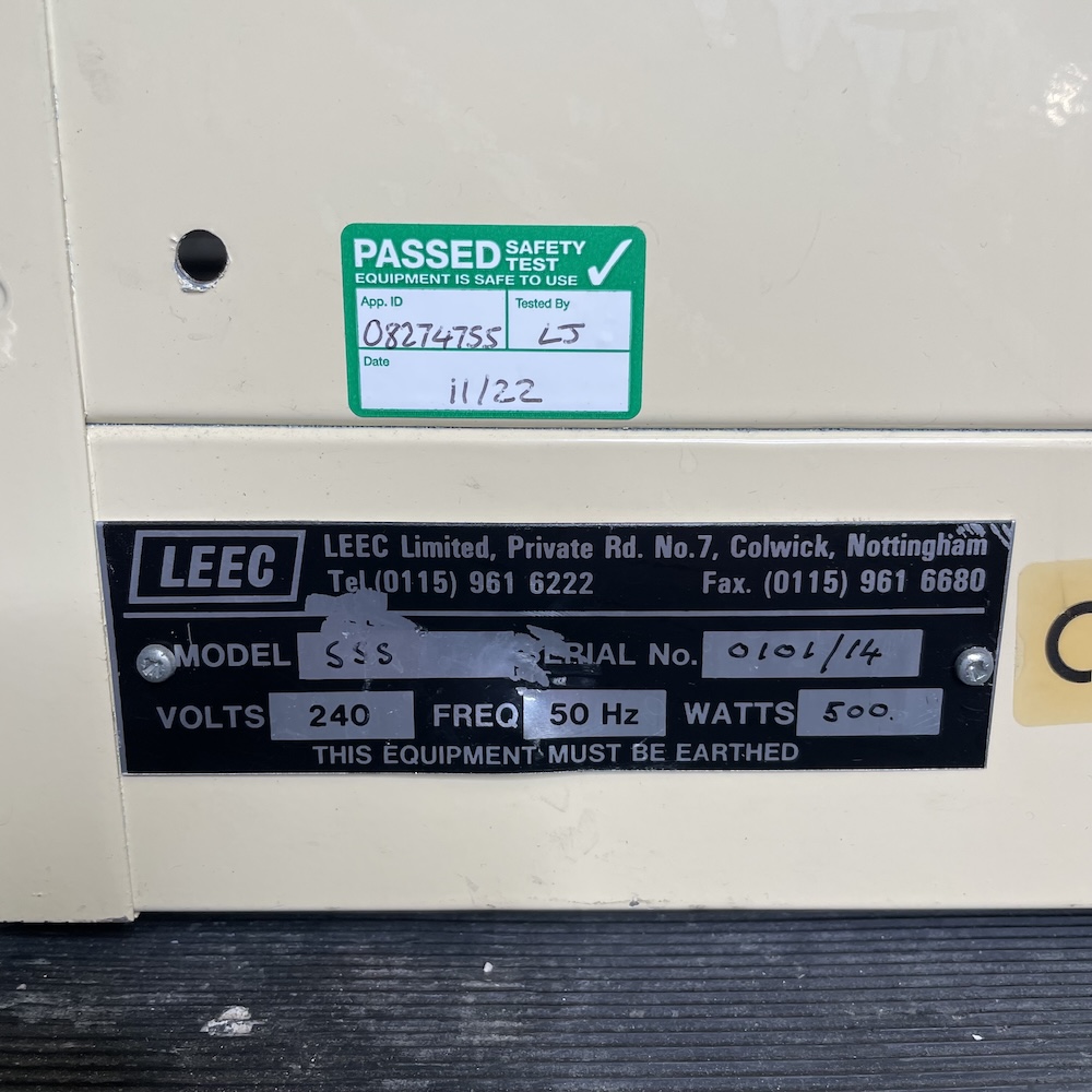 LEEC Heated Drying Cabinet Oven for Lab Glassware, image 4
