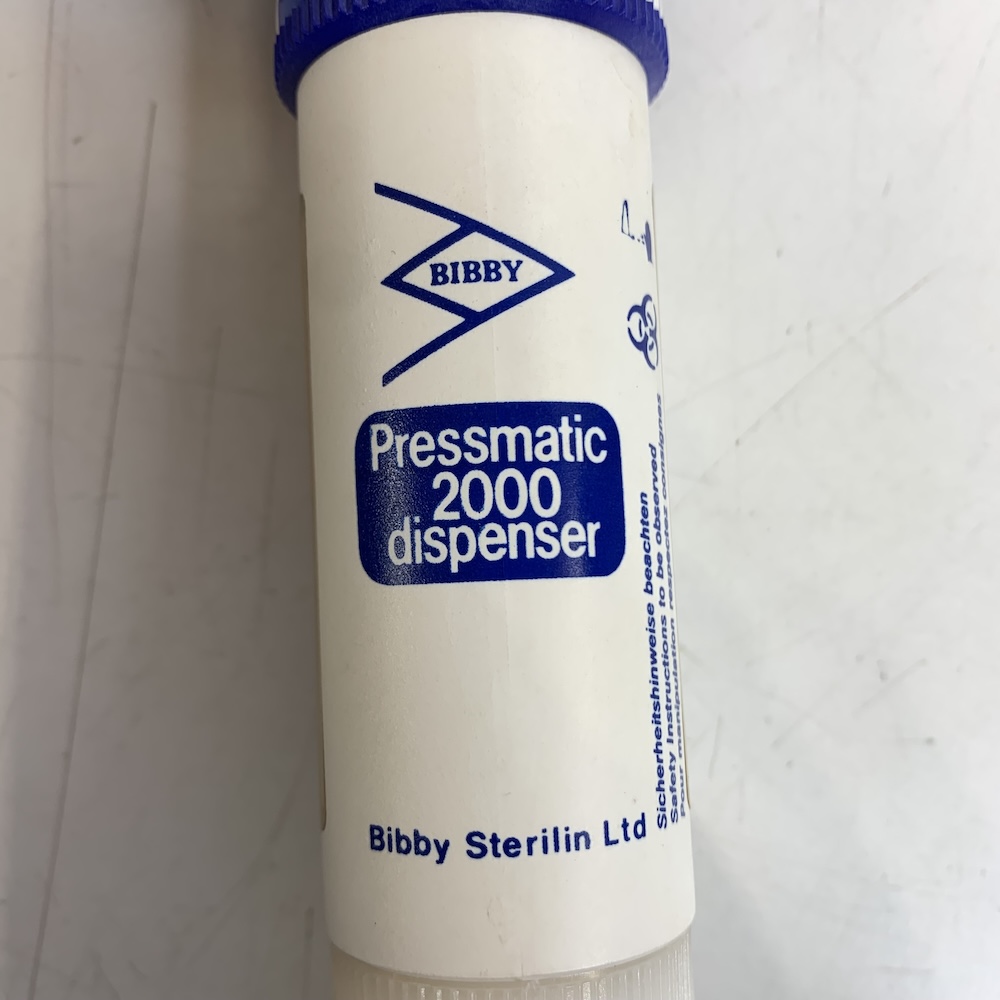 Bibby Pressmatic 2000 PD10 Bottle-Top Dispenser (2 to 10 ml)