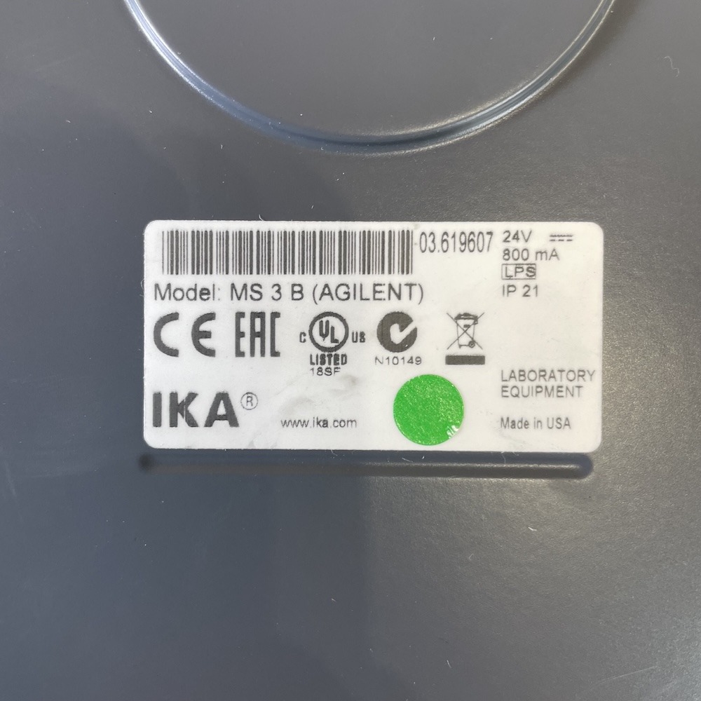 IKA MS3 Vortexer Mixer Basic MS 3, image 3
