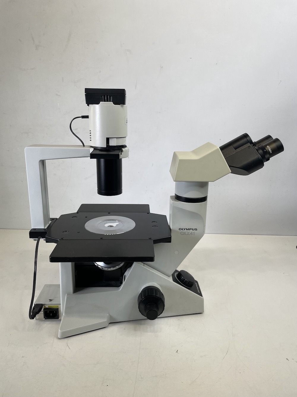 Olympus CKX41 Inverted Microscope (Binocular), image 2