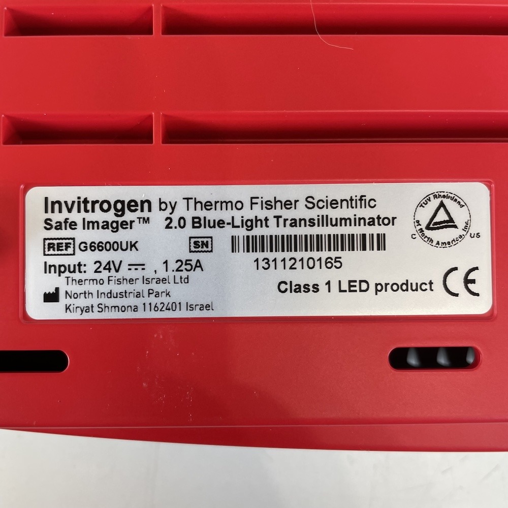 Invitrogen Safe Imager 2.0 Blue-Light Transilluminator G6600UK, image 5