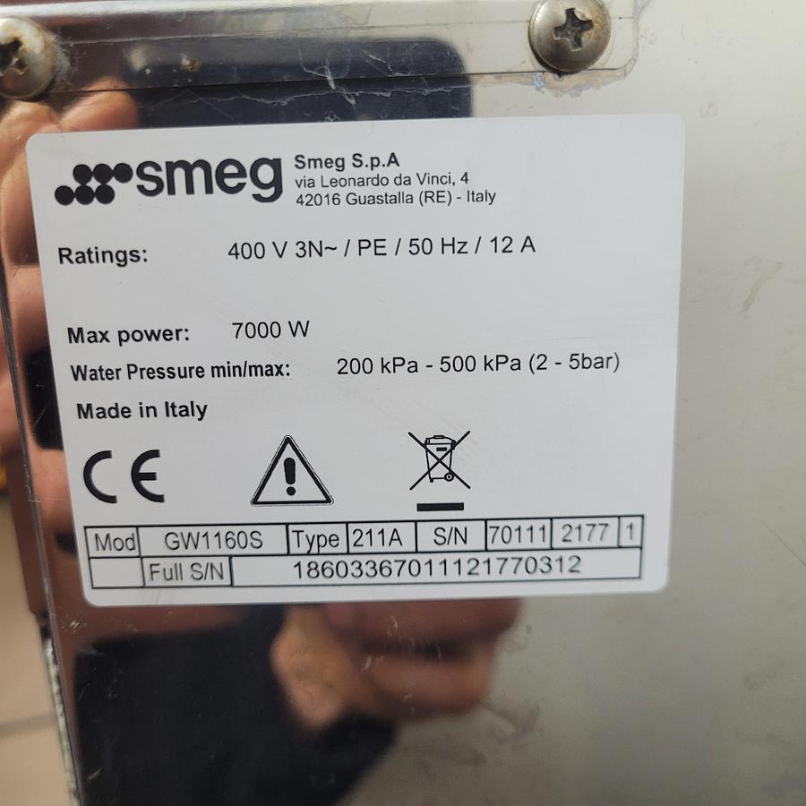 SMEG GW1160 Glassware Washer, image 4
