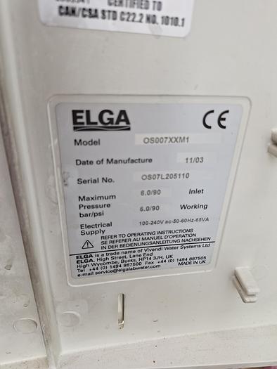 Elga Purelab Option Water Purification System with 40l Tank, image 2