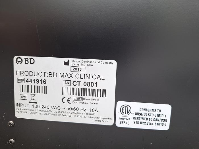 BD Max PCR Machine, image 7