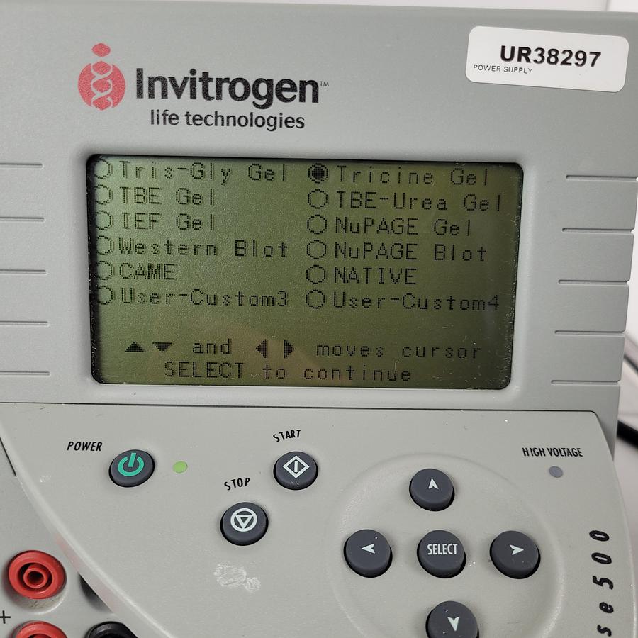 Invitrogen PowerEase 500 Electrophoresis Power Supply, image 3