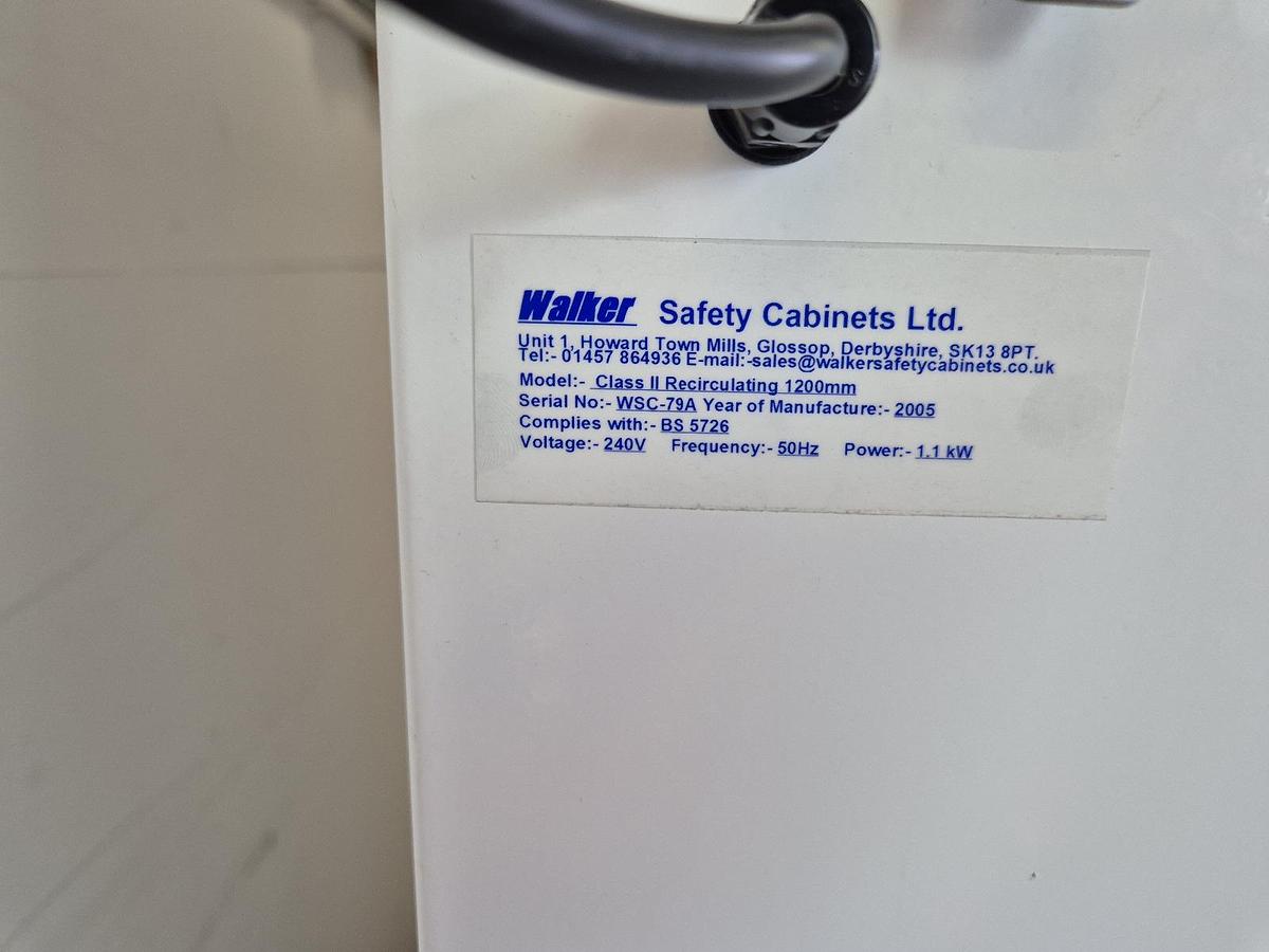 Walker Class II Biological Safety Cabinet, image 7
