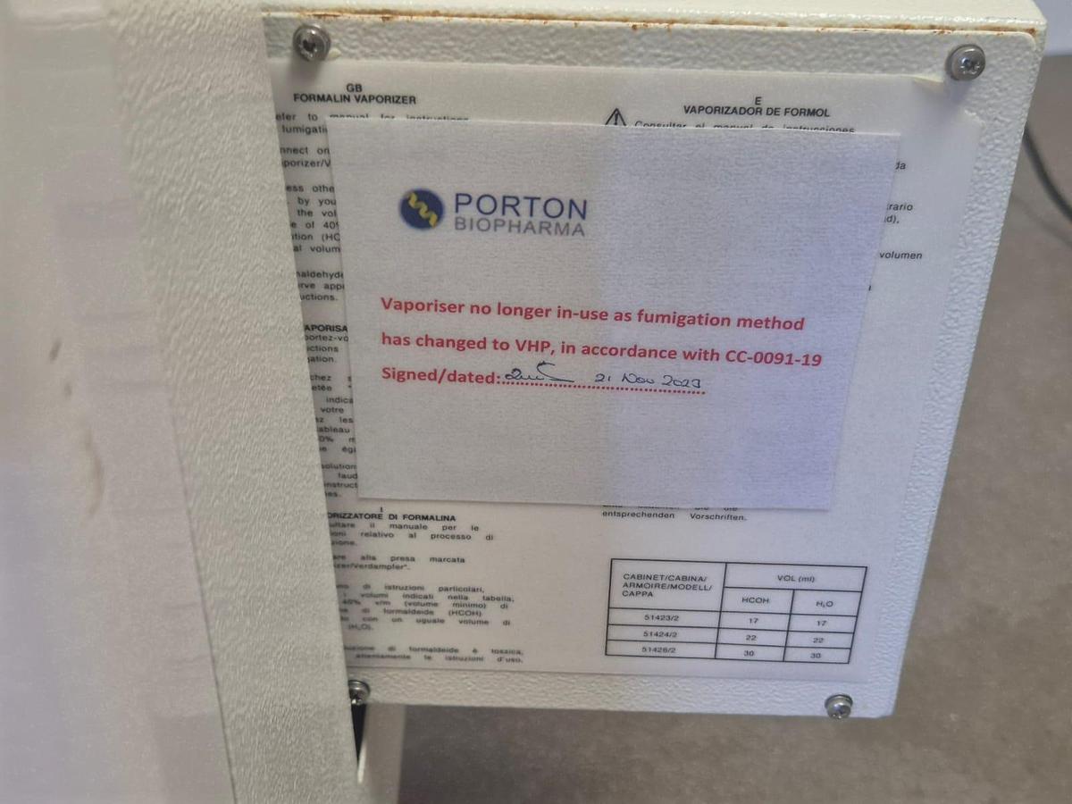 Bioquell Microflow Bio Safety Cabinet Class, image 6