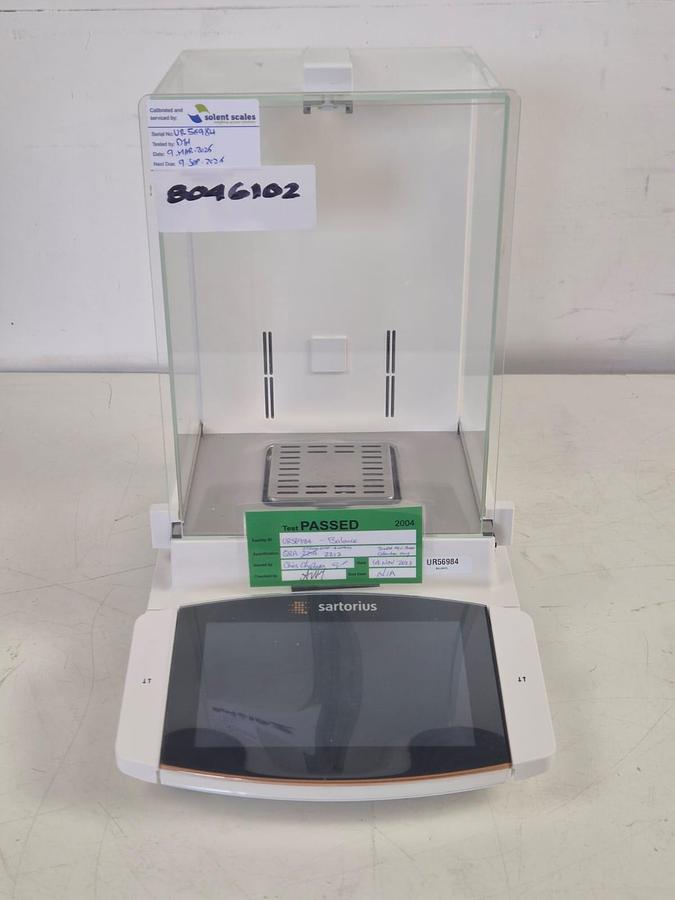 Sartorius Cubis II Semi-Micro Balance, Model MCA225P-2S00-A, image 8