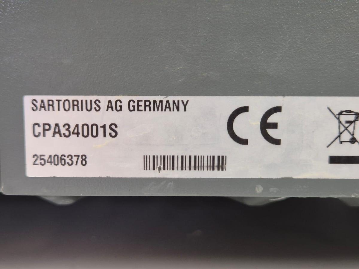Sartorius Tare CPA34001S Analytical Balance, image 6