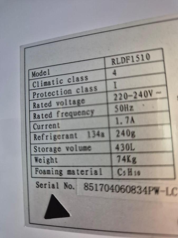 Labcold RLDF1510 Climatic Class 4 Refrigerator, image 8
