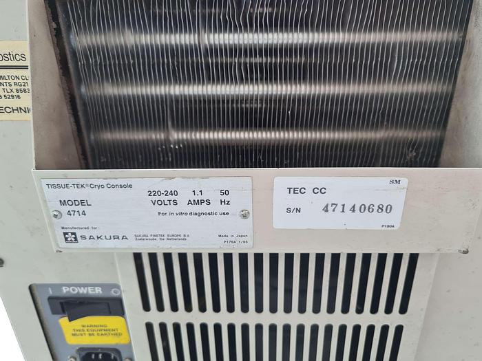 Sakura Tissue-Tek TEC 4715 Embedding Console, image 6