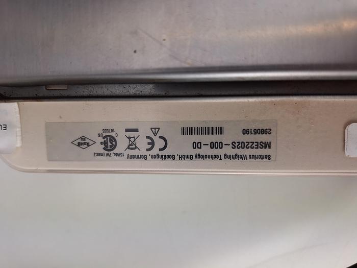 Sartorius Cubis MSE2202S-100-D0 Precision Balance, image 4