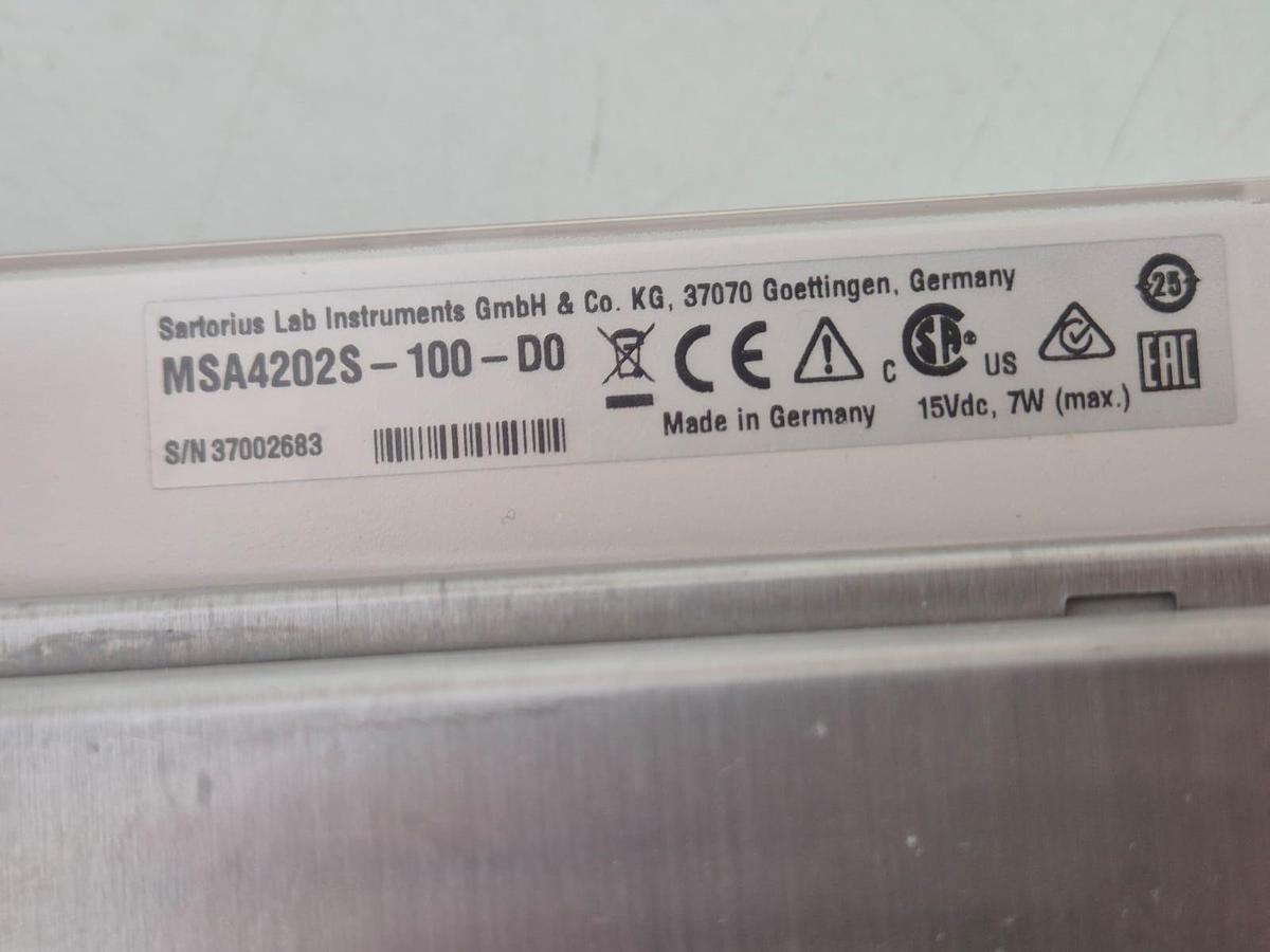 Sartorius MSA4202S 8.2g-2500g Precision Balance, image 9