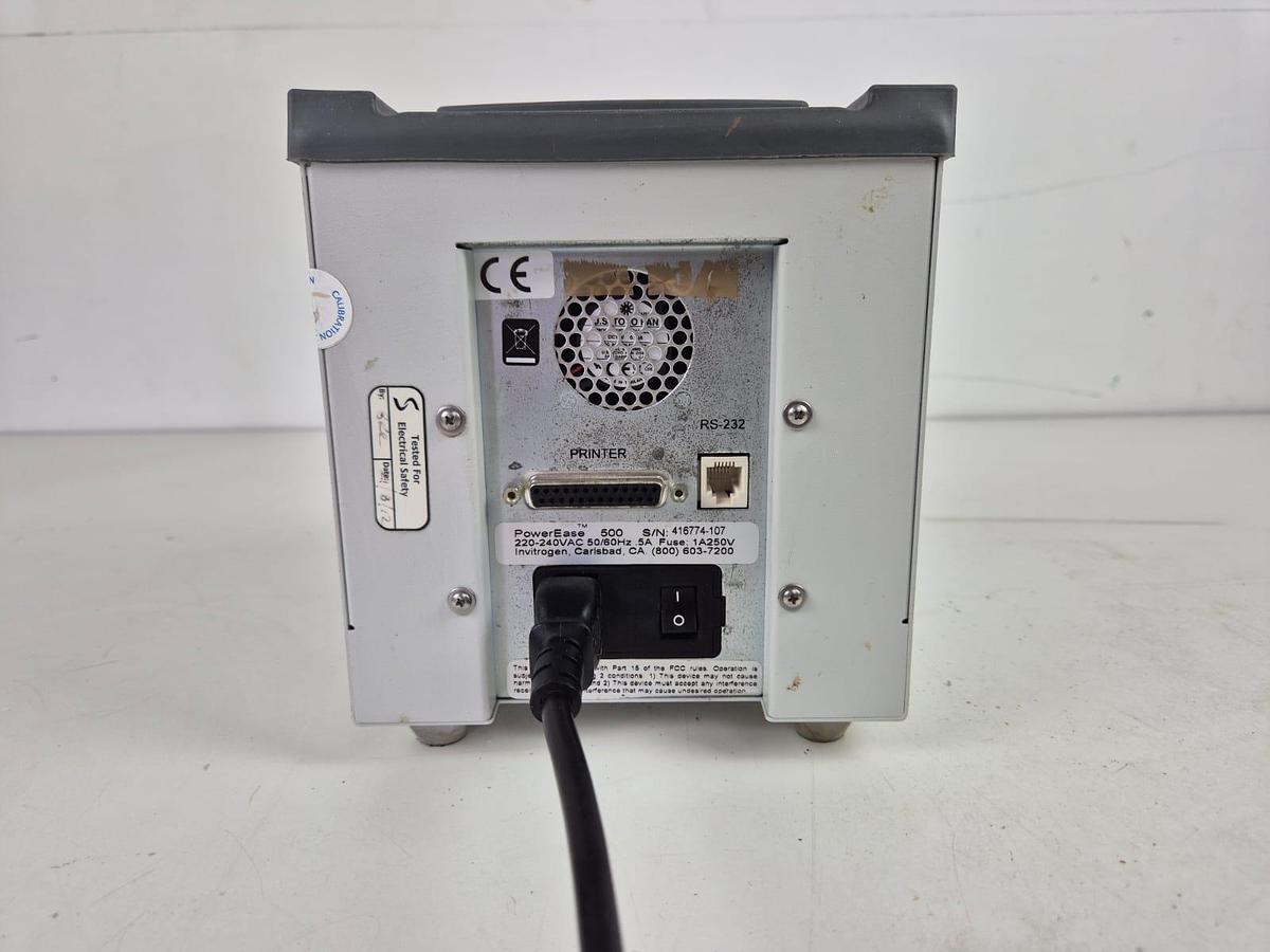 Invitrogen PowerEase 500 Power Supply, image 5