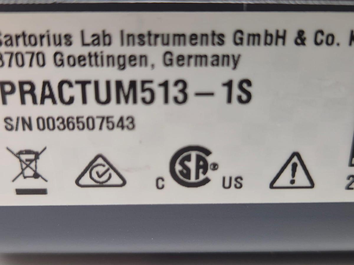 Sartorius Practum 513 Precision Balance, image 10