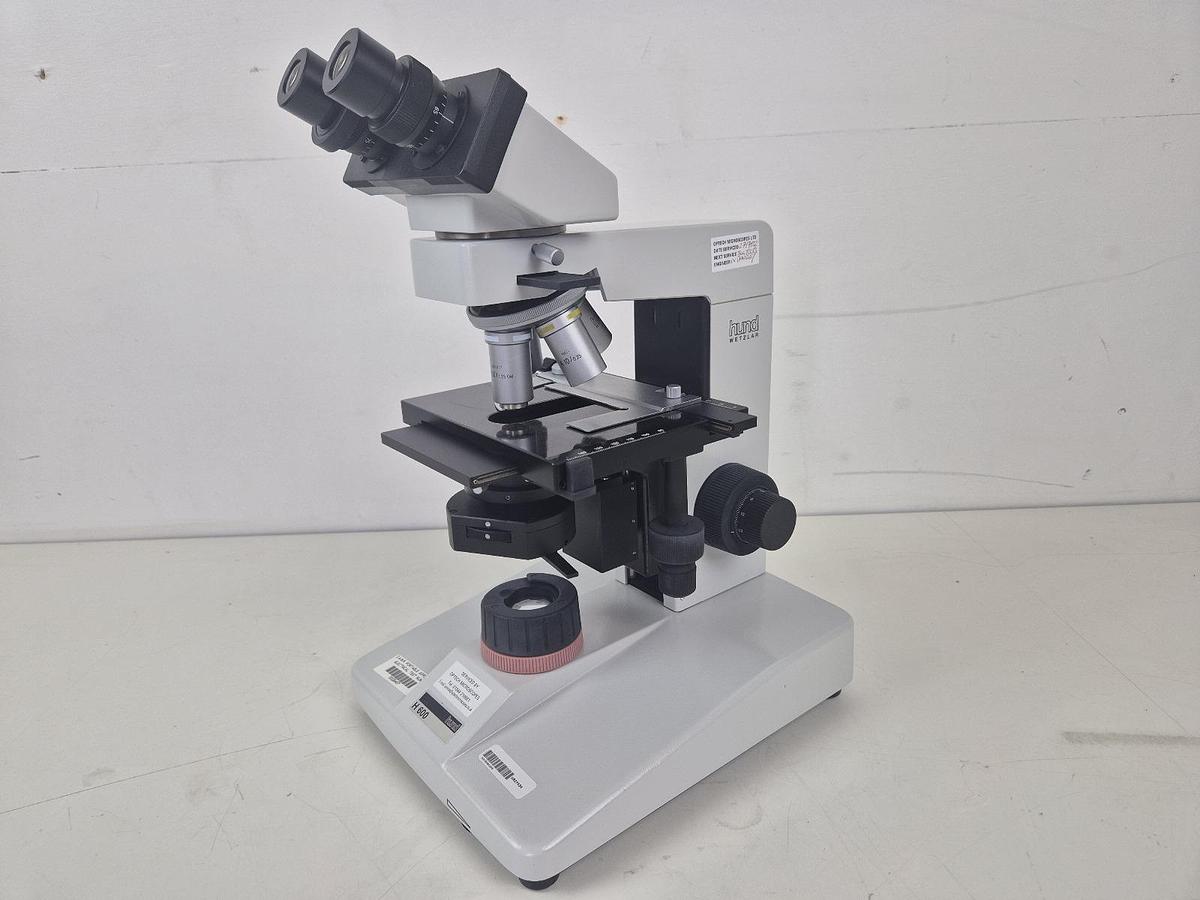Hund Wetzlar H600/12 Microscope