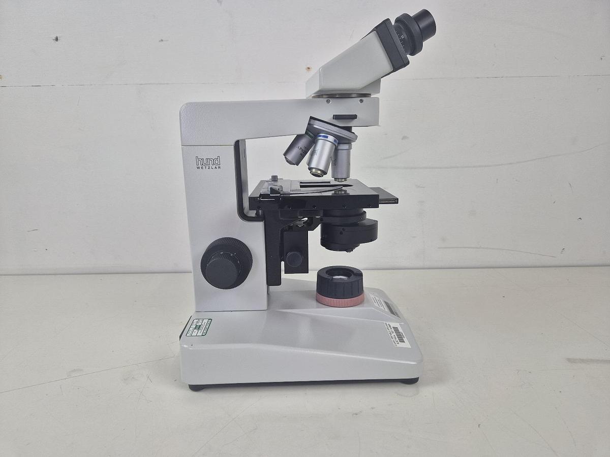 Hund Wetzlar H600/12 Microscope, image 2