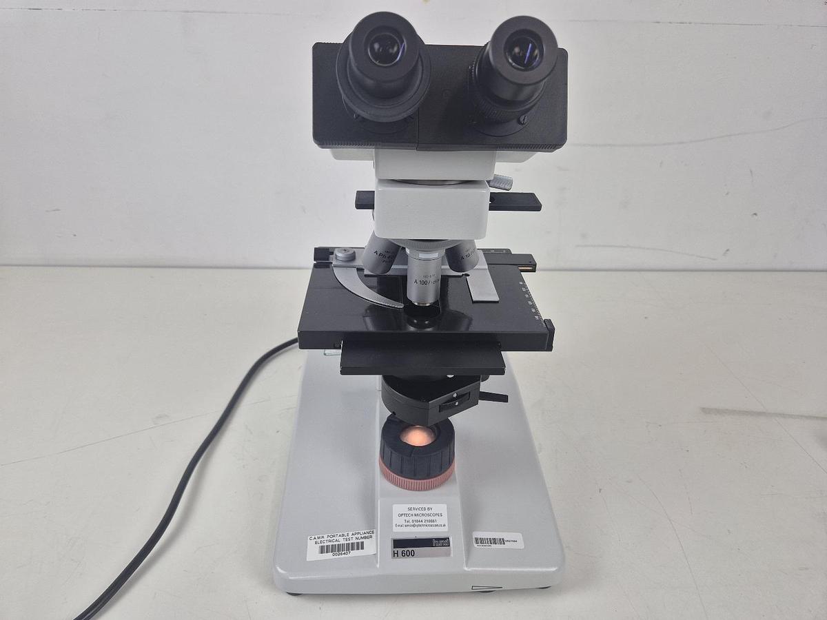 Hund Wetzlar H600/12 Microscope, image 3