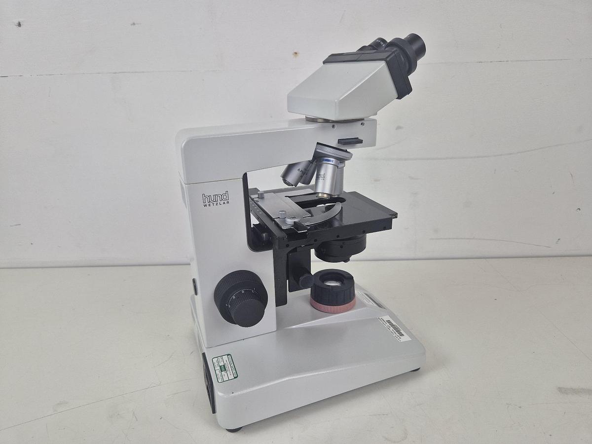 Hund Wetzlar H600/12 Microscope, image 5