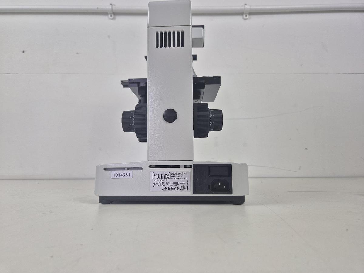 Hund Wetzlar H600/12 Microscope, image 7