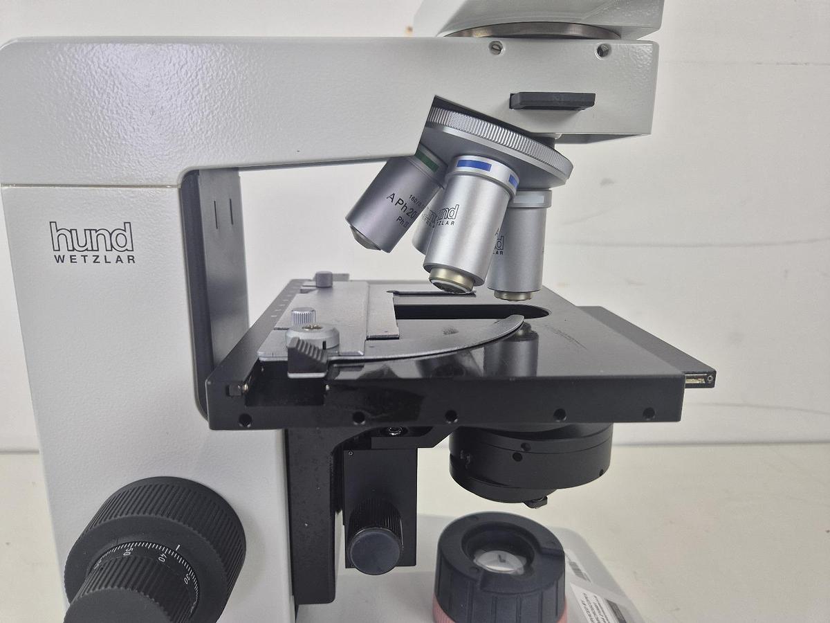 Hund Wetzlar H600/12 Microscope, image 8