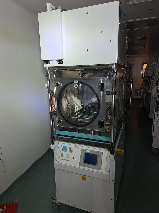 Envair ISO1-304 Flexible Film Glovebox Isolator, image 2