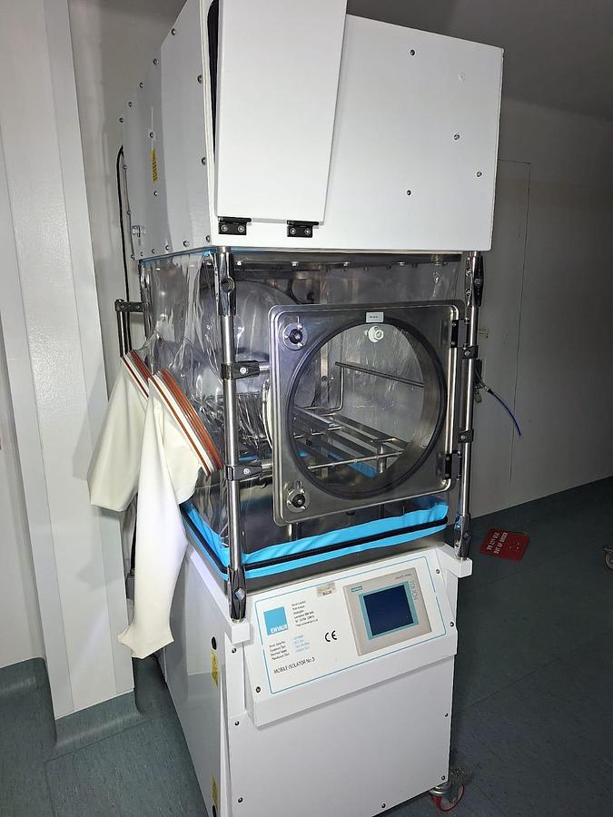 Envair ISO1-304 Flexible Film Glovebox Isolator, image 4