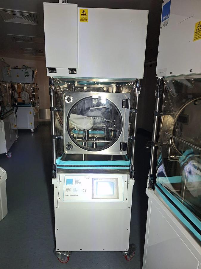 Envair ISO1-304 Flexible Film Glovebox Isolator, image 6