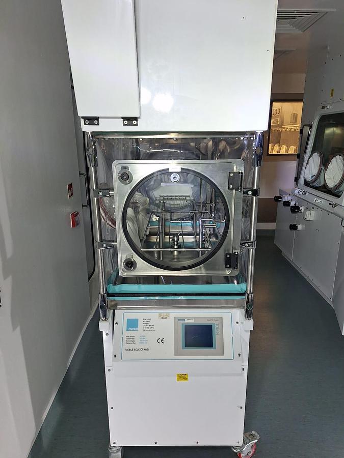 Envair ISO1-304 Flexible Film Glovebox Isolator, image 7