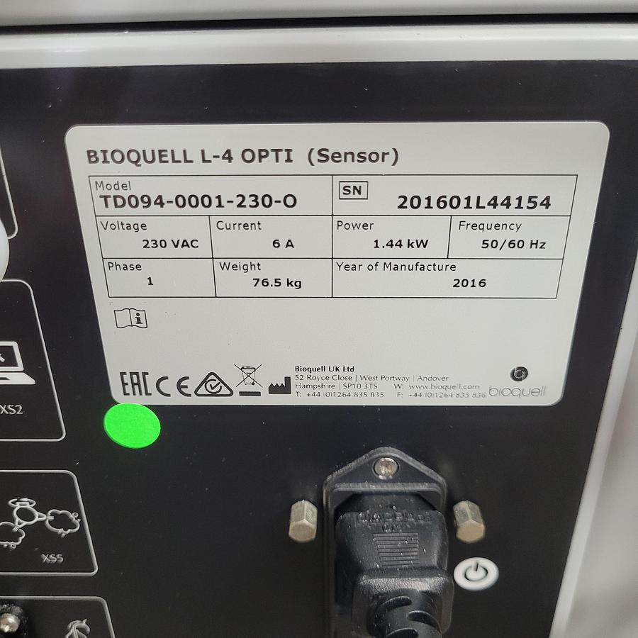 Bioquell L-4 OPTI HPV Generator, image 7