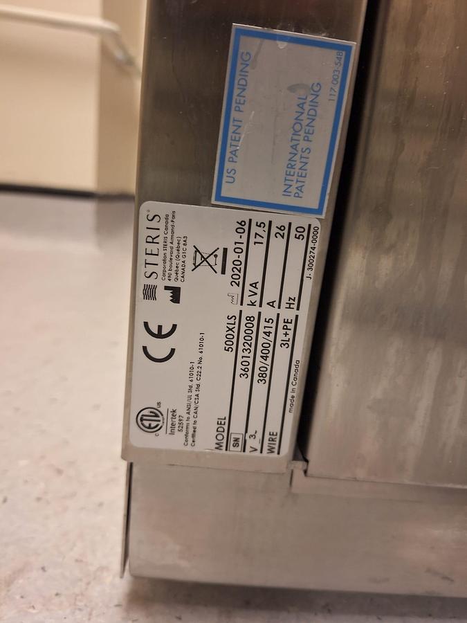 Steris Reliance 500XLS Laboratory Glassware Washer, image 4